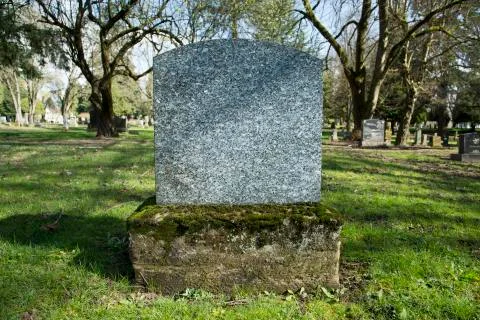 Grave Stone 스톡 사진