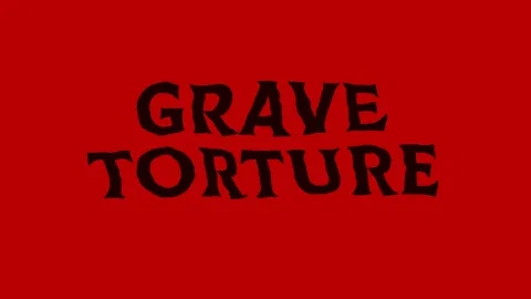 Grave Torture text animation 4K Stock Footage 277260866
