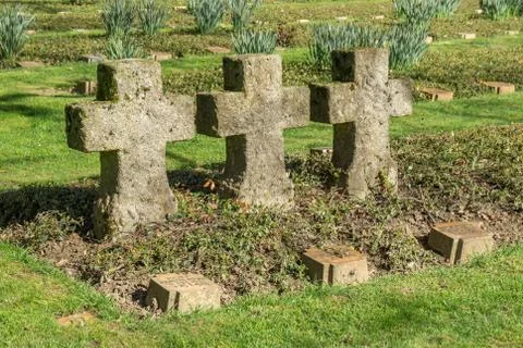 Grave of an unknown soldier Stock Photos