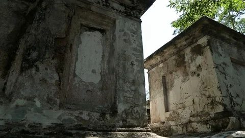 Grave yard Stock Footage 100855618