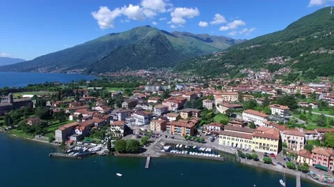 Gravedona - Como lake (IT) Stock Footage 66386789