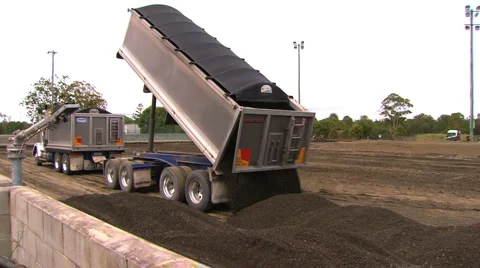 Gravel dump Stock-Footage 1091130