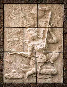 Graven image Stock Photos