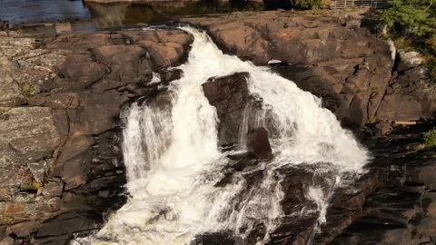 Gravenhurst High falls. Stock Footage 261995468