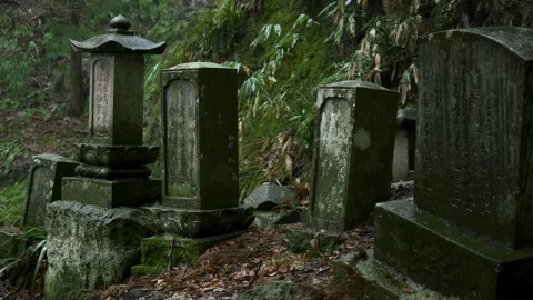 Graves at Yamadera temple 動画素材 149967899