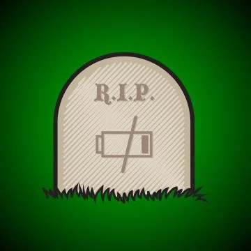 Gravestone Stock Illustration