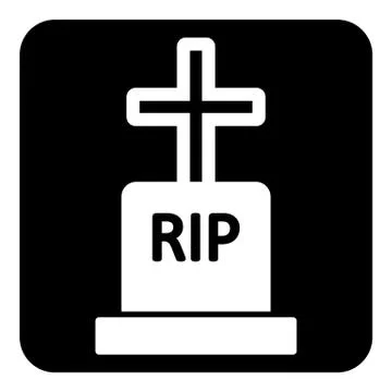 Gravestone. Stock Illustration