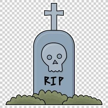 Gravestone Stock Illustration