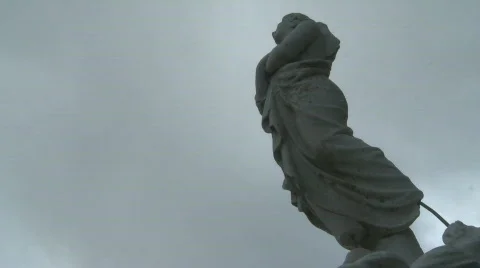 Gravestone timelapse Stock Footage 306608