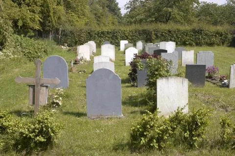 Gravestones Stock Photos