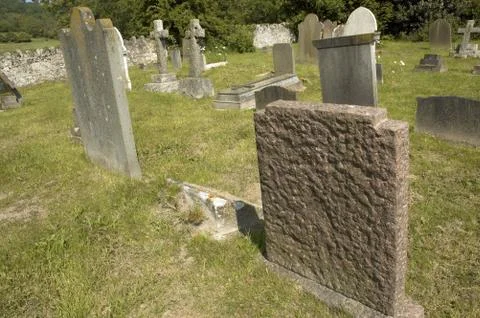 Gravestones Stock Photos