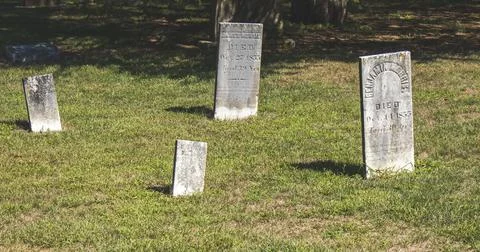 Gravestones Stock Photos