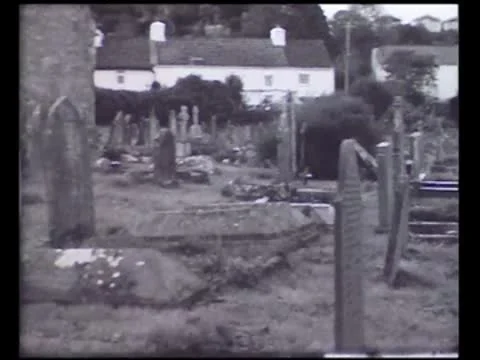 Graveyard Stock Footage 9270489