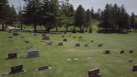 Graveyard Video stock 77708522