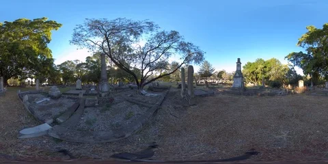 Graveyard Stock Footage 116463556