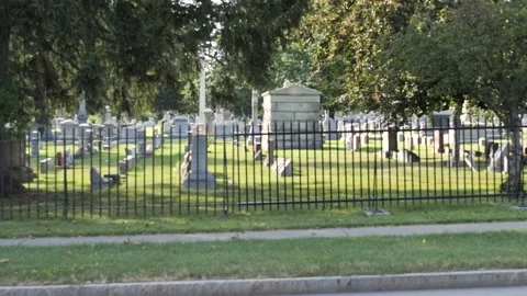 Graveyard Video stock 171340373