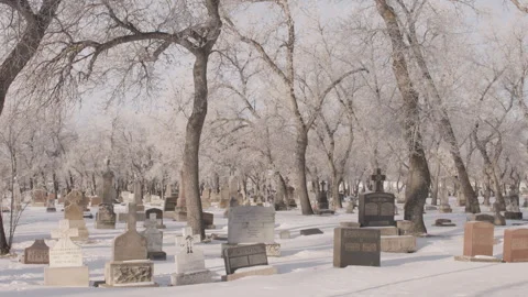 Graveyard Stock Footage 265505828