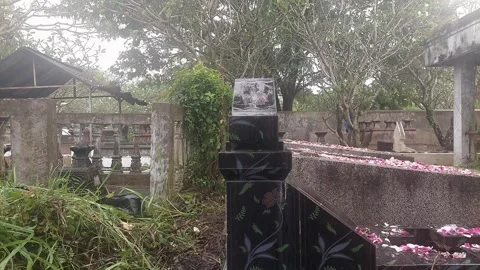 Graveyard Video stock 304607936