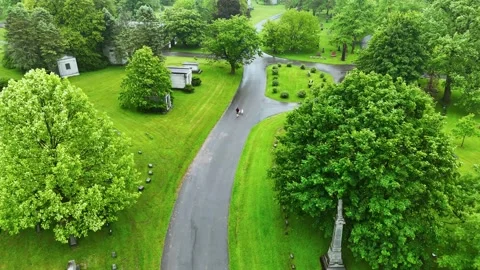 Graveyard Video stock 335852652