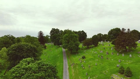 Graveyard Stock Footage 335881482