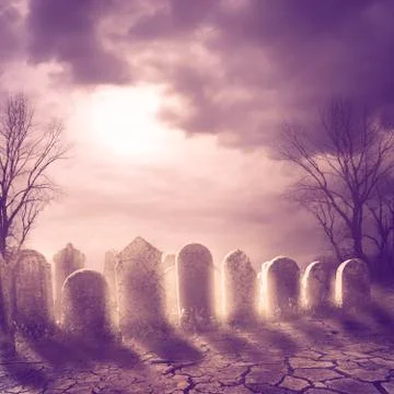 Graveyard Foto stock