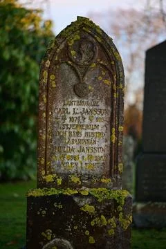 Graveyard. Stock Photos