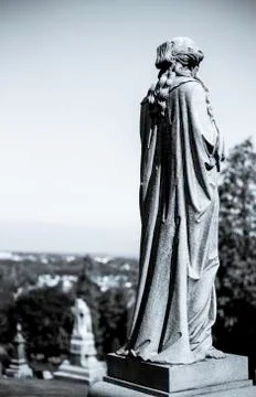 Graveyard sculpture Stock Photos