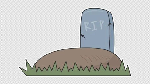 Graveyard tombstone Video stock 339324434