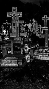 Graveyard1 Stock Photos