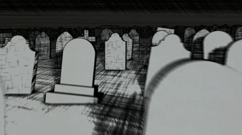 Graveyard2 Stock Footage 598961