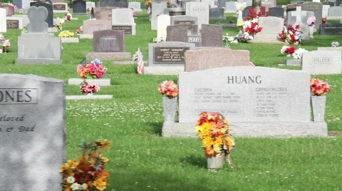 Graveyard3 Stock Footage 689040