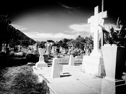 Graveyard3 Stock Photos