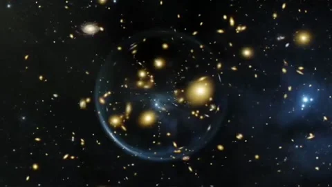 Gravitational Lensing 動画素材 139056853