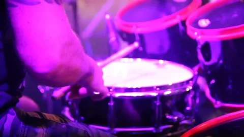GRAVITY BLAST BEAT BATTERY Stock Footage 90135422