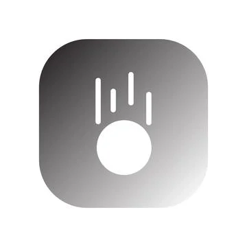 Gravity icon vector Stock Illustration