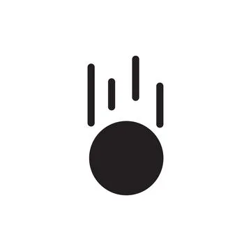 Gravity icon vector Stock Illustration
