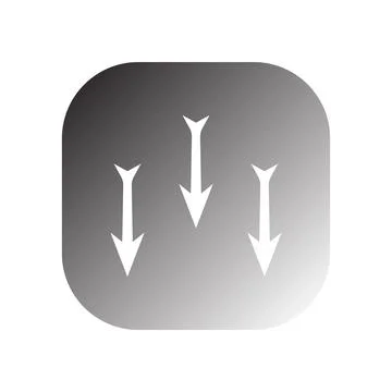 Gravity icon vector Stock Illustration