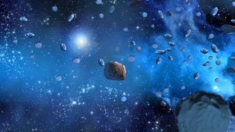 Gravity of meteors Stock Footage 87724261