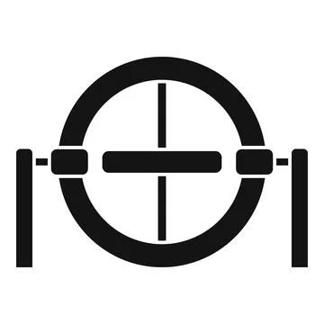 Gravity model icon simple vector. Accelerometer gyroscope Stock Illustration