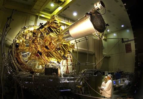 The Gravity Probe B (GP-B) is the relativity experiment developed at Stanfo.. Stock Photos