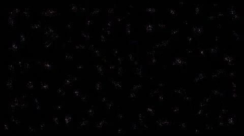 Gravity in Space Simulation Stock Footage 48596871