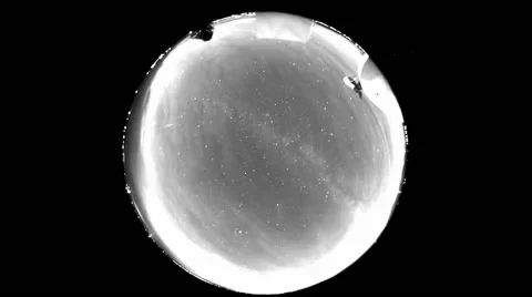 Gravity Waves at 85 KM Stock Footage 54760113