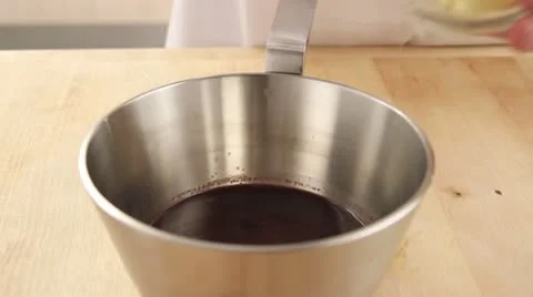 Gravy with butter Stock Footage 24650850