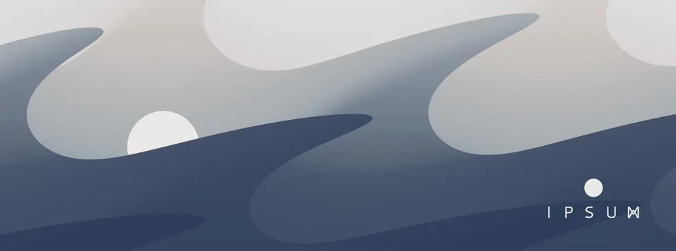 Gray abstract background with dynamic effect. Vector illustration. Stock Illustration