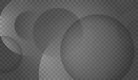 Gray abstract background with overlapping circles and halftone texture in v.. Stock Illustration