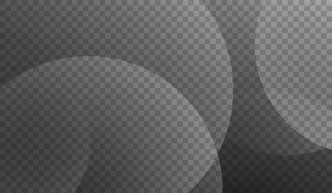 Gray abstract background with overlapping transparent circles and textured .. Stock Illustration