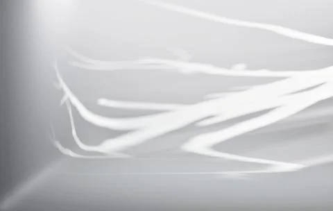 Gray Abstract Background with Soft Light Streaks Stock Illustration