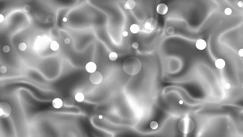 Gray abstract background with white bokeh. Stock Footage 311377158