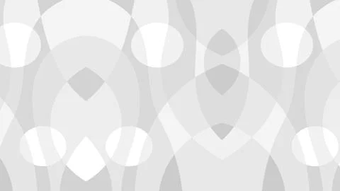 Gray Abstract Circle and Arch Background Stock Illustration