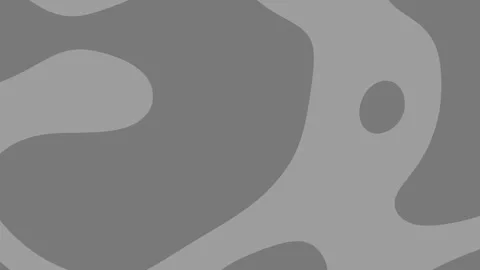 Gray abstract image with overlapping organic shapes. Vidéo 301358349
